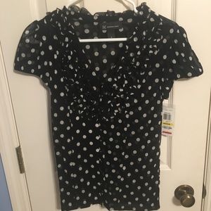 PolkaDot Blouse NWT